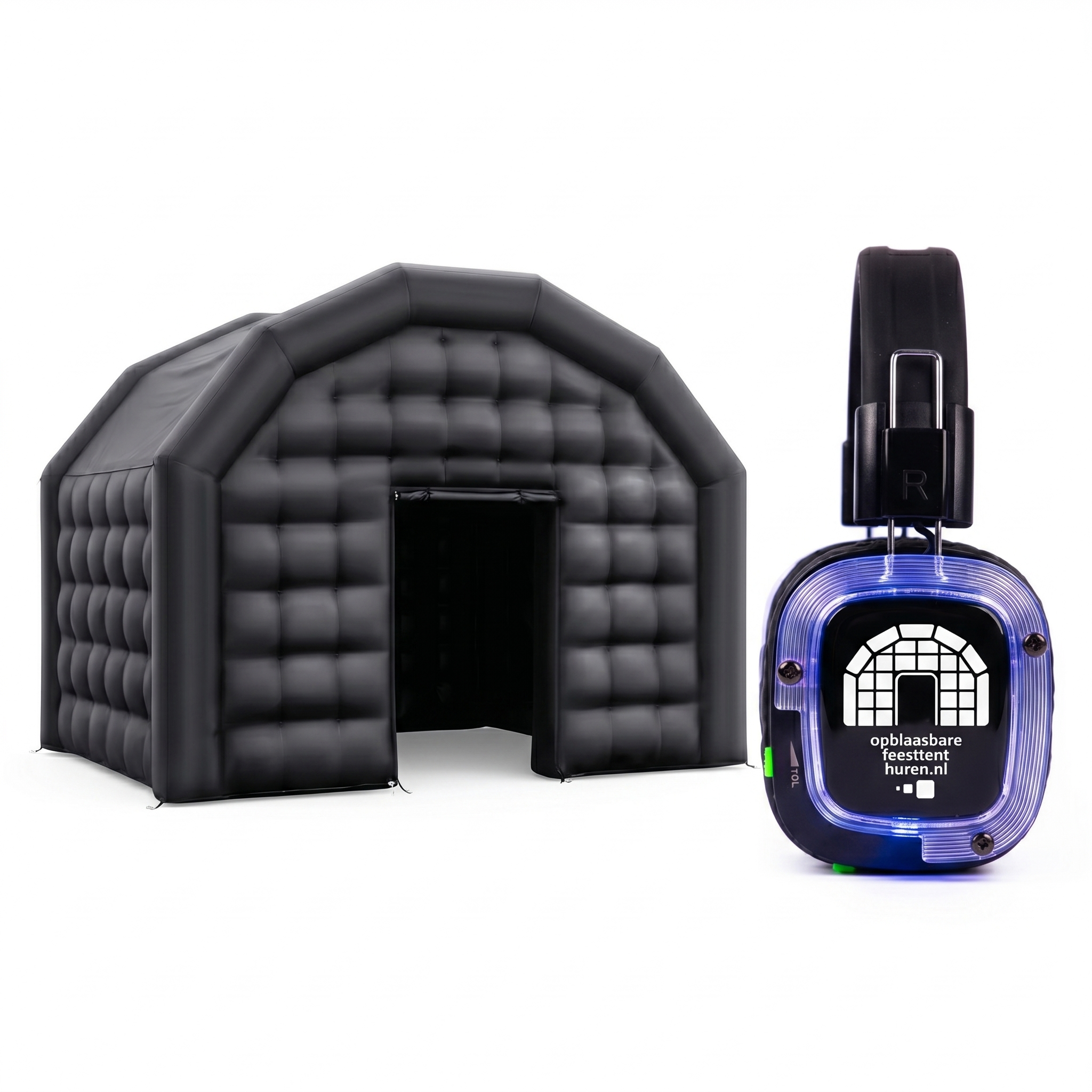 Silent Disco 50 Tent Groot