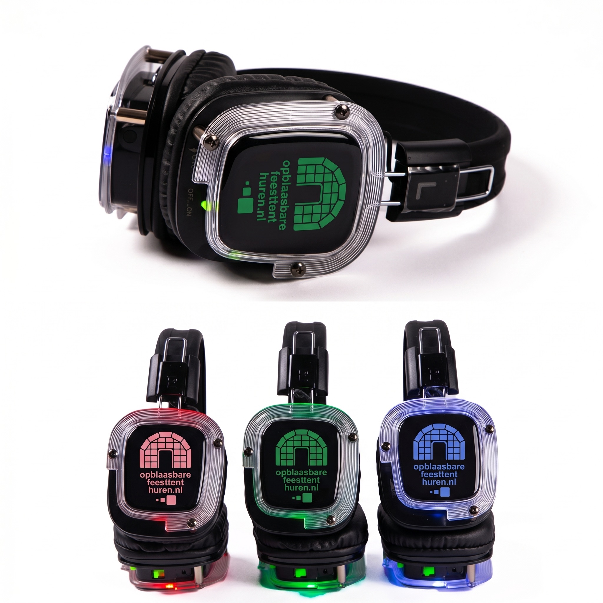 Silent Disco Set (50 koptelefoons)
